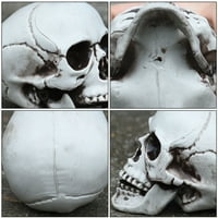 Hemoton Halloween Lull Prop plastična simulacija kostura za kostur dekor Party Tricky igračka
