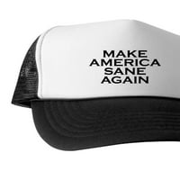 Cafepress - napravite ponovo America Sane - Jedinstveni kapu za kamiondžija, klasični bejzbol šešir