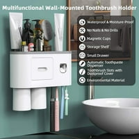 Xiuh Automatska raspršivača četkica za zube montirana kit držač zuba za zube Zidna kupaonica Proizvodi