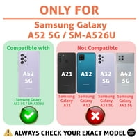 Razgovor s tankim školjkom Kompatibilan je za Samsung Galaxy A 5G, nedostaje vam ispis, fleksibilan,