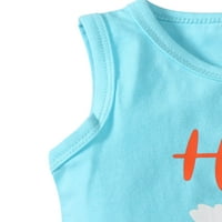 Hirigin Dječja odjeća + okrugli ovratnik prsluk i kratke hlače elastične struke