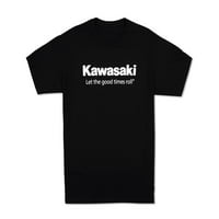 Kawasaki pusti dobre vremenske košulje crne k002-2609-bk2x