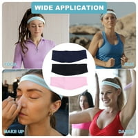 Ženska joga fitness traka za glavu Silikonska znojna kosa za kosu sporta Fitness Exictor