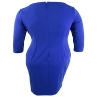 Žene Ruche namotavajuće haljinu za radnu haljinu plava 14