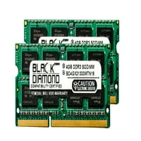 8GB 2x4GB RAM memorija za notebook Pavilion Notebook G7-1019WM Black Diamond memorijski modul DDR SO-DIMM