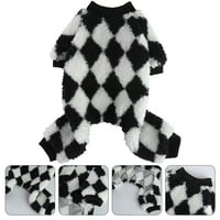 Odjeća za pse za noge Prijenosni flanelski pas pidžama Furry Puppy kostim štene