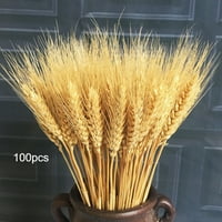 Yuedeng umjetna prirodna pšenica sušena cvijeća za simulaciju buketa za simulaciju biljke u dnevnom