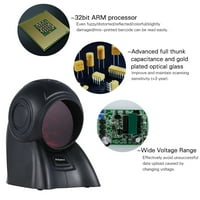 Aibecy Omni-usmjerene linije 1D USB orbita čitač skenera barkoda Automatsko skeniranje 1800T S Brzina
