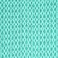 Ahgly Company Machine Persible Centrable Square Sažetak Tirkizne plave prostirke savremene suvremene površine, 8 'kvadrat