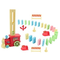 Domino igračka, sa farovima Električna smiješna Domino igračka, DIY godinama + dom igrati dijete crveno