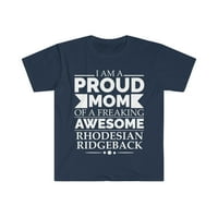 Ponosna mama rodezijski ridgeback pas mama majčin dan unise majica s-3xl