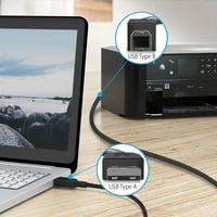 Pwron kompatibilan 3.3ft USB 2. Zamjena vode kabela za predonus Audiobo 1818VSL USB midi sučelja