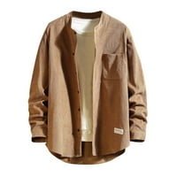 Leey-World Jakne za muškarce Muške modne poslovne slobodno vrijeme Veliki jakna sa patentnim zatvaračem Povezana jakna