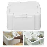 Kutija za odlaganje pamučnog jastuka, priopsy Design Cotton Pad Conteer sa poklopcem za kuću za putovanja