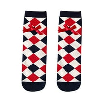Luiyenes Womens Božićne čarape Pokloni za žene Djevojke Smiješne novine Šarene pamučne čarape za odmor