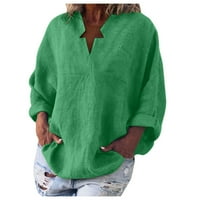 BOHO BAGGY Pulover Bluza Trendy Star Decline prevelike košulje Ljetne pad dušice Tuničke rukavice