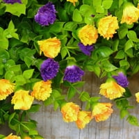 Veštački cvjetni vijenac Šalofrički proljetni ljetni cvjetni vijenac za prednje vrat zidni zabav Bouquet