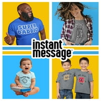 Instant poruka - Profesionalni ujak Nema djece - Muška grafička majica kratkih rukava