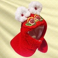 Kućni ljubimac Kućni kostim Poncho Cape zadebljani izvezeni šal za ljubimcu za kućne ljubimce za jesen, Cosplay PET prerušiti se