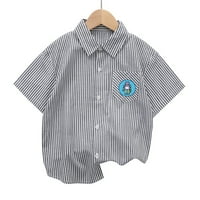 Dječja ljetna majica s kratkim rukavima s kratkim rukavima uzorak TOP TOP Ležerni izlazak za dječake