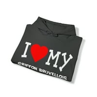 Ljubav Moj Griffon Bruxellois Pasmina pasmine Grafički duks dukserice, Veličine S-5XL