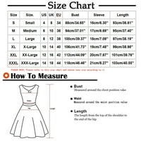 Ernkv Ženska mini bodycon haljina za klisud Stripe Star Print TrackString Side Split Modni kratki rukav