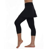 AirPow pantalone za žene visoke ženske ležerne suknje gamaše tenis hlače Sportska fitnes obrezana Culots