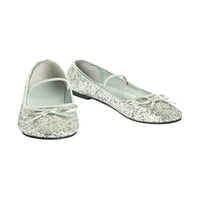 Djevojke baletsko cipele srebro