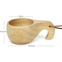 Hesoicy šalica ručno izrađena tradicionalna drvena elegantna dizajnerska šalica za kampiranje