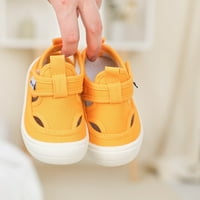 FESFESFES Ljetne sandlas za cipele za mališane dječake Djevojke slatke čvrste boje izdužete bez kliznih