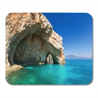 Plava plaža Prekrasni morski pejzaži na ostrvu Zakintos u Grčkoj Amazing Grčka MousePad Mouse Pad Mouse