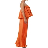 Eyicmarn žene ljetne odjeće nalaze se nagnute na kaiševi, duplice za cijev i elastične hlače za elastike