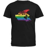 Old Glory Muške Kanada LGBT gay Pride Rainbow kratkih rukava Grafička majica