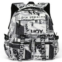 Jasddie College Bookbag multi džepovi torba za laptop Višenamjensko vodootporan ruksak protiv krađe