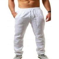 Capreze mens dno ćionarskog dna hip hop stila dugačke hlače Yoga pantalone bočne džepove hlače