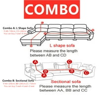 Yipa sofa klizalica STRETNS L SOF SOLD Color Couch Cover Seaters Recliner Fonchair Nameštaj za namještaj