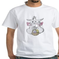 Cafepress - Uskršnji zečevi bijela majica - Muške klasične majice