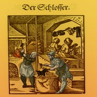 Bravar, srednjovjekovni trgovci poster Ispis naučnog izvora