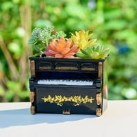Vintage cvjetni lonac klirenca vintage klavir cvjetni set smočans sočni sadnica desktop postrojenja Bonsai za kućni vrt uredski dekor tablet