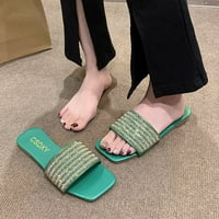 Žene otvorene sandale za nožne prste ne klizne - nove casual sandale zelene veličine 5.5
