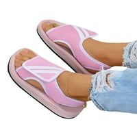 Daeful Women Sandal Comfort Sandales na plaži cipela Dnevno prozračne neklizne ljetne stane ružičaste 8.5