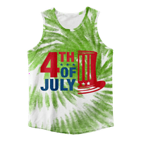 4. jula Grafički majica bez rukava majica Kombinacija Američka zastava SAD Zastava 4. srpnja Eagle majice