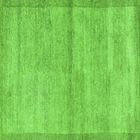 Ahgly Company u zatvorenom pravokutniku Sažetak zelene moderne prostirke, 8 '10'