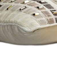 Dekorativni slonovi, beležni jastuk od 14 x14 , baršunasti opečni uzorak 3D teksturijski šljokica za