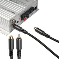 Muški do ženski adapter Audio Video produžni kabel 6,10, Ft za HDTV DVD