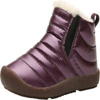 Djeca topla udobne zimske čizme za zimske cipele Dječje gležnjače Vanjski mekani soli plus baršunaste tople cipele snijega