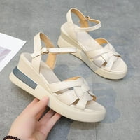 Qiaocaity ženske cipele na klirensu, do 20% popusta, ljetne dame cipele casual ženske sandale ravne