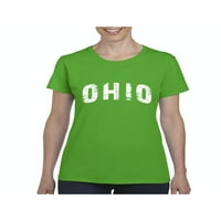 - Ženska majica kratki rukav, do žena veličine 3xl - Ohio