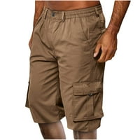 Muški teretni kratke hlače Ležerne ljetne rastezanje labavih lakih kombinezona planinarenja na otvorenom