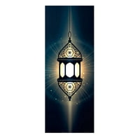 Svjetlo u tamnom religiji Lanterni arapski stil Kreativna vrata Kućne naljepnice za spavaća soba salonar